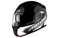 Шлем ASTON RT1200 graphic Touring, черный / белый