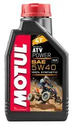 Моторное масло MOTUL ATV Power 4T 5W40 (1 л.)