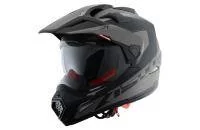 Шлем ASTON Cross Tourer Adventure, матовый / черный