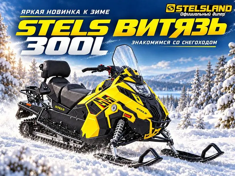 Снегоход STELS ВИТЯЗЬ 300L в Stelsland