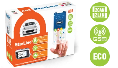 StarLine A93 2CAN+2LIN GSM ECO