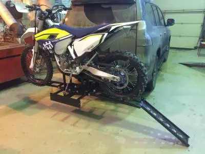 Платформа транспортировочная на фаркоп для перевозки мотоцикла для Stels