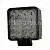 ФАРА СВЕТОДИОДНАЯ 16LED КВАДРАТ DA1015-48W FLOOD/SPOT, мотосалон StelsLand