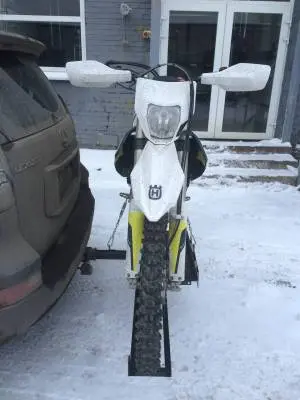 Платформа транспортировочная на фаркоп для перевозки мотоцикла для Stels