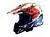 Шлем кроссовый MX600 GIANT white blue red, мотосалон StelsLand
