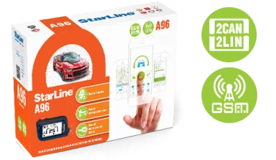 StarLine A96 2CAN+2LIN GSM