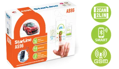 StarLine AS96 BT 2CAN+2LIN GSM