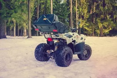 Кофр Tesseract для OUTLAW 110-150 EFI