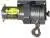 Лебедка KIWI WINCHES 2500 стальной трос