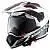 Шлем Cross Tourer Adventure white black, мотосалон StelsLand