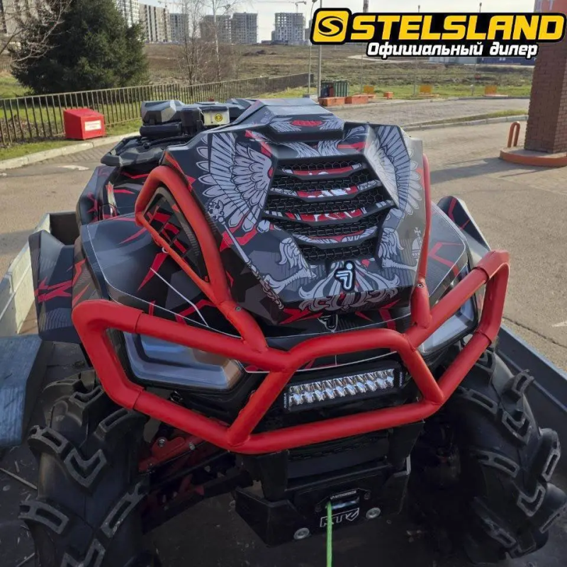 Эксклюзивный тюнинг квадроцикла Segway AT10 LXW MUD, мотосалон StelsLand