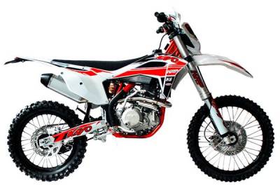 Мотоцикл Kayo K6 250 EFI, белый-красный