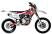 Мотоцикл Kayo K6 250 EFI, белый-красный