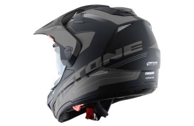 Шлем ASTON Cross Tourer Adventure, матовый / черный