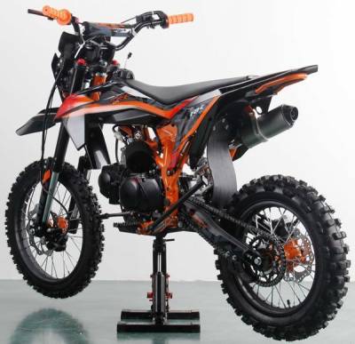 Питбайк Racer Pitbike TRX 140E, оранжевый