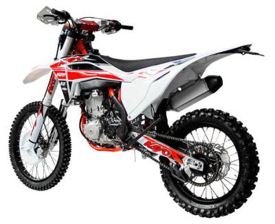 Мотоцикл Kayo K6 250 EFI, белый-красный
