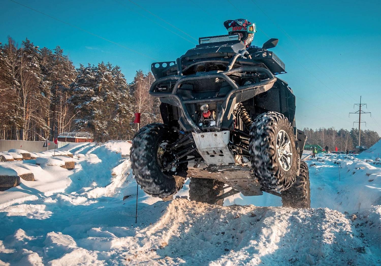 На трассе Vindermoto прошел квадро-триал.