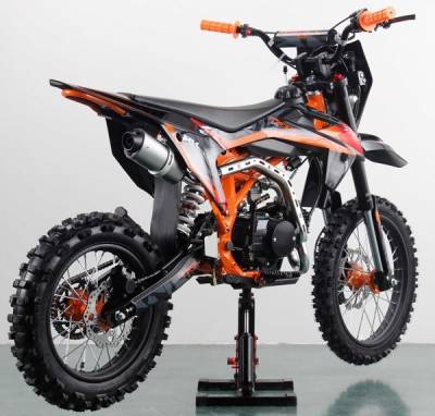 Питбайк Racer Pitbike TRX 140E, оранжевый
