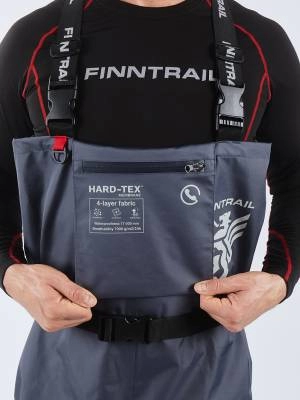 Вейдерсы Finntrail TIMBER 1538 GREY